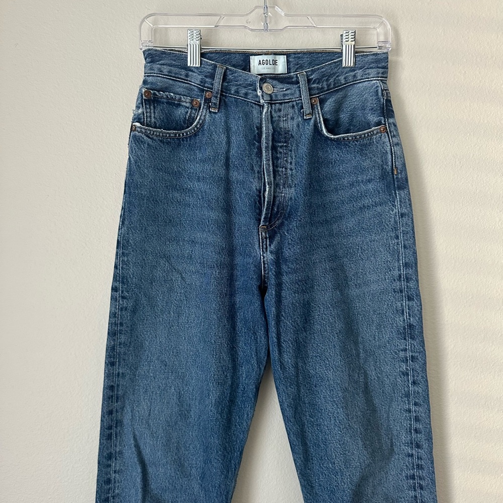 Agolde 90s pinch waist jeans size 24 - Picture 1 of 7